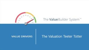 The Valuation Teeter-Totter